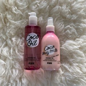 New Victoria’s Secret PINK Coco Nourishing Body Care Set